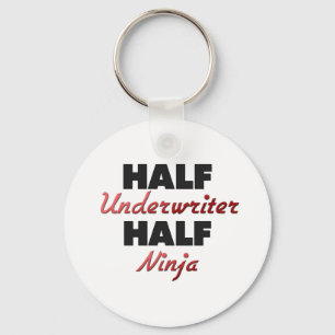 Half underwriter Half Ninja Sleutelhanger
