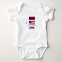 Half venezuelan Baby Bodysuit