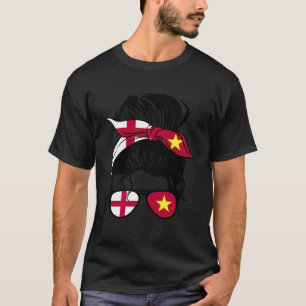 Half Vietnamees Half Engels Mix Engeland en Vietna T-shirt