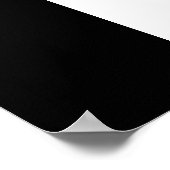 half white half black, half black half white poster (Hoek)