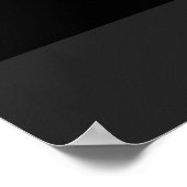 half white half black, half black half white poster (Hoek)