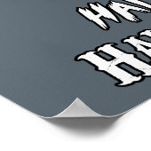 Half Wolf Half herenman 16 x 20 inch Poster (Matte (Hoek)