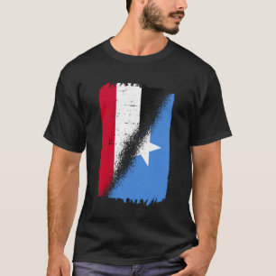 Half Yemen Half Somalische Vlag Jemen Somalië Dubb T-shirt