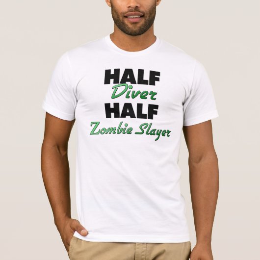 Half Zombie-slaag T-shirt (Voorkant)