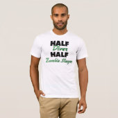 Half Zombie-slaag T-shirt (Voorkant volledig)