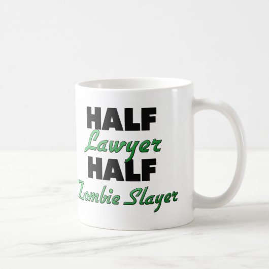 Half Zombie Slayer Koffiemok (Rechts)