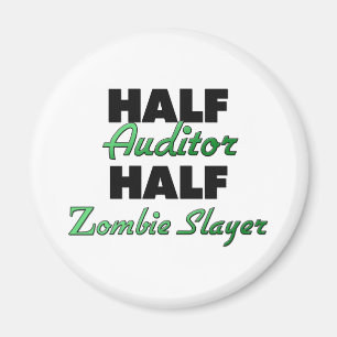 Half Zombie Slayer Magneet