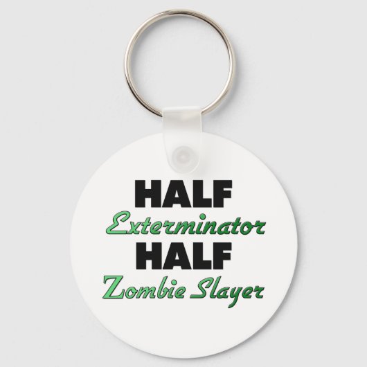 Half Zombie Slayer Sleutelhanger (Voorkant)