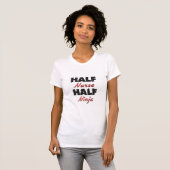 Half zurse Half Ninja T-shirt (Voorkant volledig)