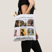 half zwart half wit Elegent eerste moederdag Tote Bag (Dichtbij)