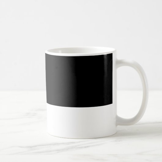 Half Zwart Koffiemok (Rechts)