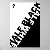 Half zwart of half wit? poster (Voorkant)