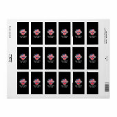 HalfAmerikaans HalfAmerikaans Engeland Vlag Mannen Etiket (Full Sheet)