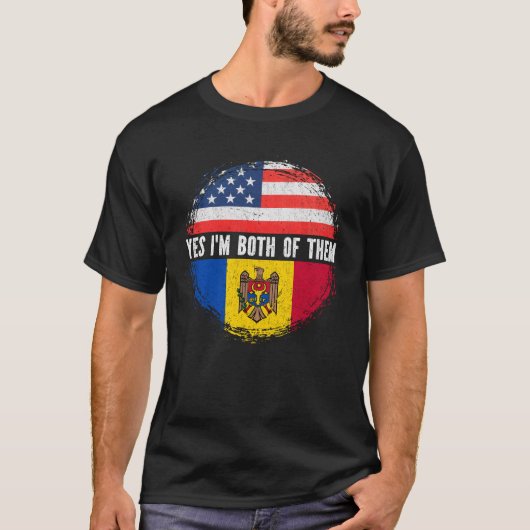HalfAmerikaans HalfAmerikaans Herferfgoed T-shirt (Voorkant)