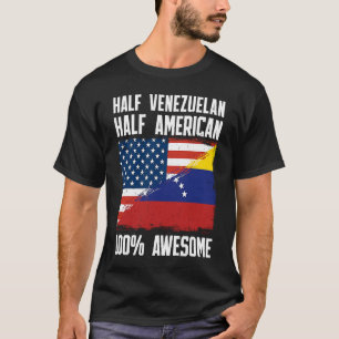 HalfAmerikaans halfAmerikaans Venezuela T-shirt