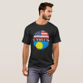 HalfAmerikaans HalfAmerikaans Vlag Palau Heritage T-shirt (Voorkant volledig)