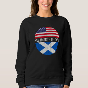 HalfAmerikaanse HalfAmerikaanse Amerikaanse vlag H Trui