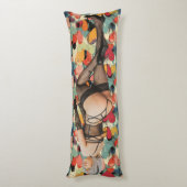 HalfAngel66 Hearts Corações da Deusa Lichaamskussen (Achterkant (Verticaal))