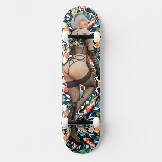 HalfAngel66 koi board Persoonlijk Skateboard (Voorkant)