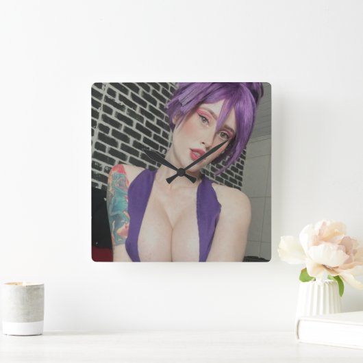 Halfangel66 paarse klok (Huis)