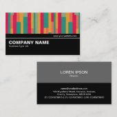 Halfbaan V2 017 - Abstract 240113 Visitekaartje (Voorkant / Achterkant)