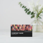 Halfbaan V2 08 - Kleurenpennen Visitekaartje (Staand voorkant)