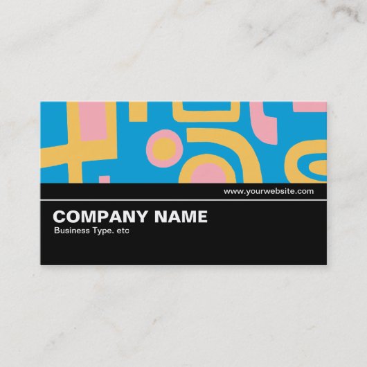 Halfbaan V2 - Abstract 170914 Visitekaartje (Voorkant)