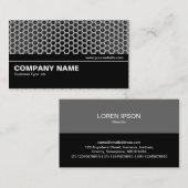 Halfbaan V2 - Honeycomb Visitekaartje (Voorkant / Achterkant)