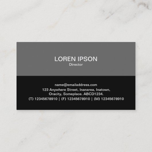 Halfbaan V2 - Honeycomb Visitekaartje (Achterkant)