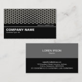 Halfbaan V2 - Honeycomb Warm Visitekaartje (Voorkant / Achterkant)