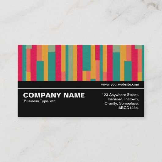 Halfbaan V3 011 - Abstract 240113 Visitekaartje (Voorkant)