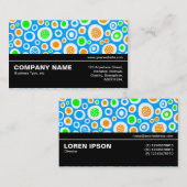 Halfbaan V3 013 - Abstract 030413 Visitekaartje (Voorkant / Achterkant)