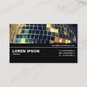 Halfbaan V3 07 - Mirror Ball Visitekaartje (Achterkant)