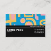 Halfbaan V3 - Abstract 170914 Visitekaartje (Achterkant)