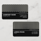 Halfbaan V3 - Honeycomb Warm Visitekaartje (Voorkant / Achterkant)