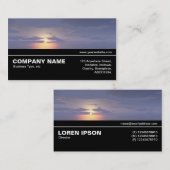 Halfbaan V3 - Zonnesttijd/Zonnesten Visitekaartje (Voorkant / Achterkant)