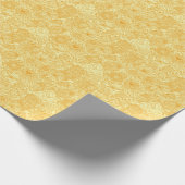 Halfbloem in warme kleuren cadeaupapier (Hoek)