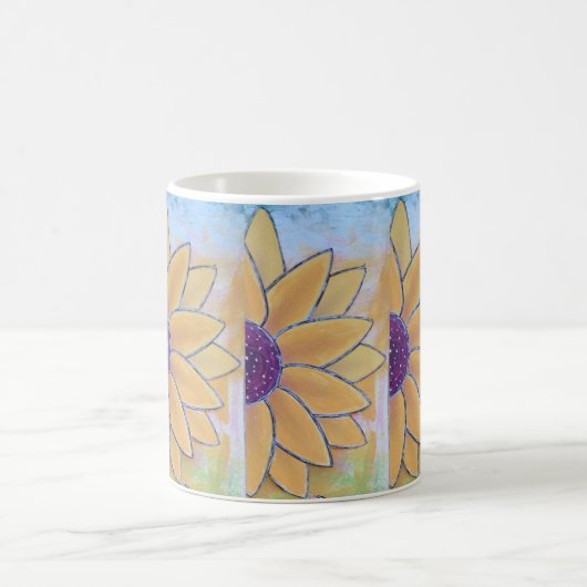 halfbloem koffiemok (Center)