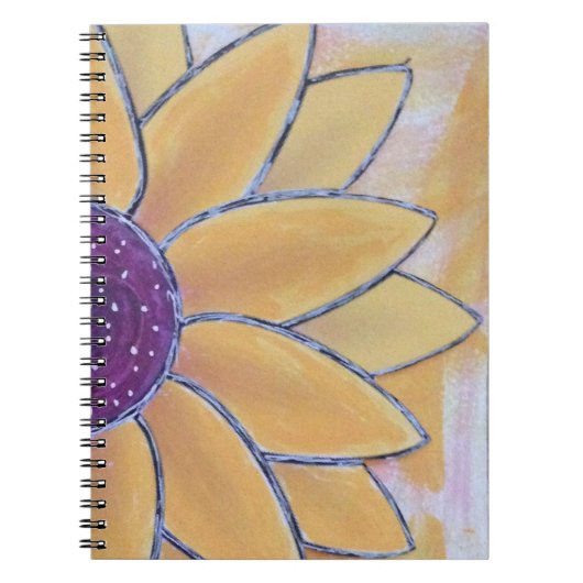 halfbloem notitieboek (Voorkant)