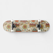 Halfbloem van bladeren skateboard (Horizontaal)