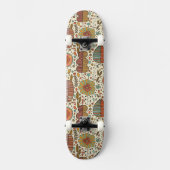 Halfbloem van bladeren skateboard (Voorkant)