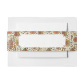 Halfbloem van bladeren uitnodigingen wikkel (Voorkant Voorbeeld)