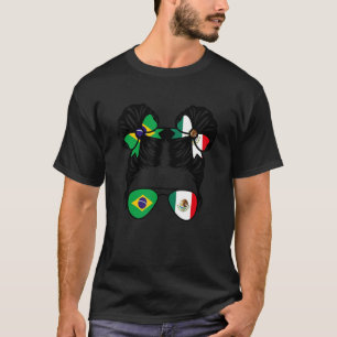 HalfBraziliaans Mexicaans meisje Kinder Brazilië T-shirt