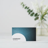 Halfcirkelpaneel - Blauwe elektrische pool 010 Visitekaartje (Staand voorkant)