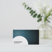 Halfcirkelpaneel - Blauwe elektrische pool 04 Visitekaartje (Staand voorkant)