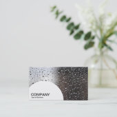 Halfcirkelpaneel - Chroombuizen Visitekaartje (Staand voorkant)