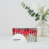 Halfcirkelpaneel - Overeenkomsten Visitekaartje (Staand voorkant)