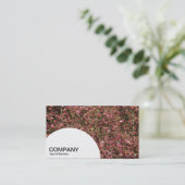 Halfcirkelpaneel - Roze Cherry Blossom 02 Visitekaartje (Staand voorkant)