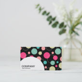 Halfcirkelpaneel - Spots en cirkels 150816 Visitekaartje (Staand voorkant)