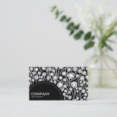 Halfcirkelpaneel (stippen) - Abstract 090512 01 Visitekaartje (Staand voorkant)